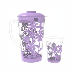 Blossom Jug Set (Jug + 4 Glass)