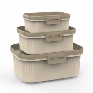 Petra Cliplock Container 3 Pcs Set